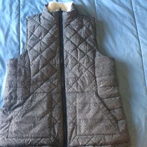 Maurice vest with furry lining